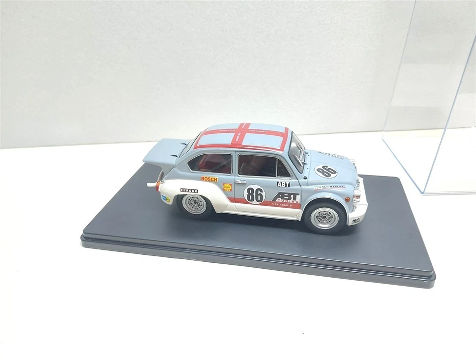 Fiat Abarth 1000 - 24h Spa del 1970 - 1/24 Artigianale base Hachette - Immagine 4 di 4