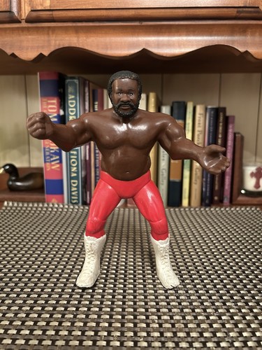 1986 WWF LJN Wrestling Figure Junkyard Dog JYD Tit...