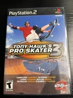 Tony Hawk's Pro Skater 3 (Sony PlayStation 2, 2002) CIB tested and works