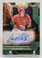 Eli Willits SUPERFRACTOR 1/1 AUTO - 2025 Bowman’s Best Circuitry AUTO Nationals
