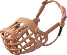 Classic Basket Muzzle - Dog can Pant and Drink, Prevents