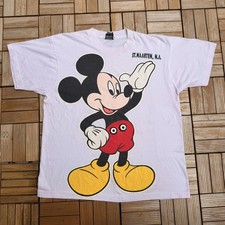 Vintage 90s MICKEY MOUSE Collection WALT DISNEY T-Shirt Sz XL Single Stitch