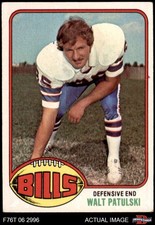 1976 Topps #358 Walt Patulski Bills Notre Dame 3 - VG