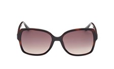 Guess GU00100 52F Dark Havana Butterfly Plastic Sunglasses Frame 55-17-140