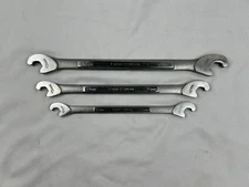 Vintage Craftsman 3 Piece Metric Speed Wrench Set - VA-42993 -VA-42994 -VA-42995