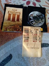 Age of Empires 3 III PC CD-ROM 2005 Complete 3 Discs, Manual And Prod Key