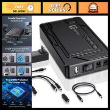 12V Rechargeable Lithium-ion Battery Pack 10000mAh - Portable Power Bank for LED