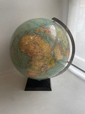 Columbus Erdglobus 60er Jahre - 34cmØ -Original- Top Zustand-alte Karte - Globus