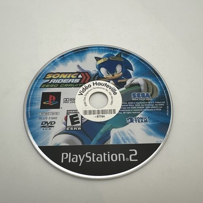 Sonic Riders Zero Gravity (Sony PlayStation 2, 2008) PS2 DISC ONLY Tested 