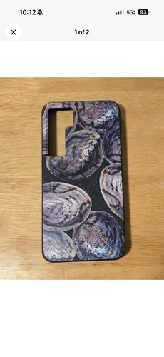 Pela Case Samsung Galaxy S24+ New Black Abalone Shell Biodegradable Sustainable