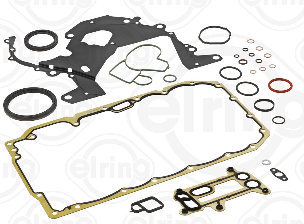 Fits ELRING EL492160 Gasket Kit, crankcase EL492160 Complete engine gasket set