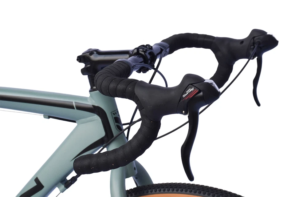 WYNN Gravelbike 28 Zoll GRL1.0 grün Damen Herren 14 Gänge mech. Scheibenbremse - Bild 4 von 4