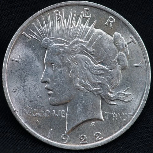 1922 Peace Dollar - Choice Brilliant Uncirculated