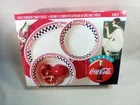 Coca-Cola 3 Piece Stoneware Completer Set W/ Box & Inserts Vintage 1996 Gibson