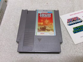 #614 Iron Tank The Invasion of Normandy NES 1988 IN BOX W/MANUAL/BOX PROTECTOR