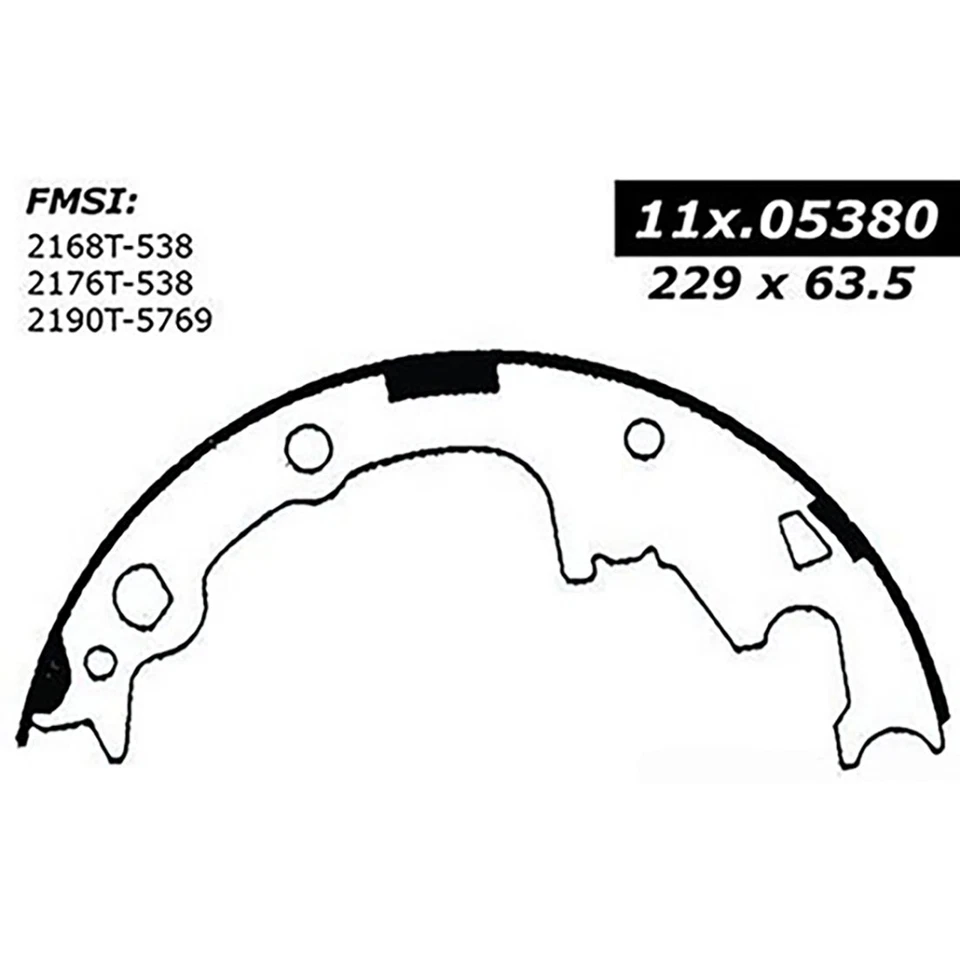 For 2003-2006 Jeep TJ Rear Brake Drums & Brake Shoes Kit - Image 3 of 4