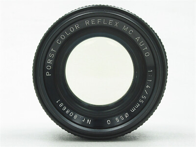 Porst Lens Color Reflex 55mm f/1.4 M42 | eBay