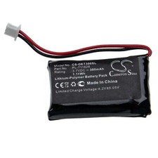 Battery for Educator ET-300 Transmitter ET-302-L Receiver 300mAh