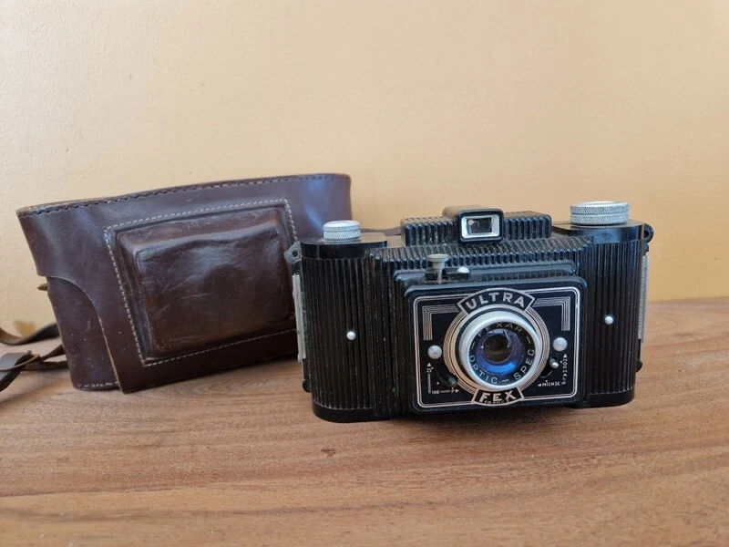 Appareil photo vintage ultra flex avec son étui - Photo, audio & vidéo