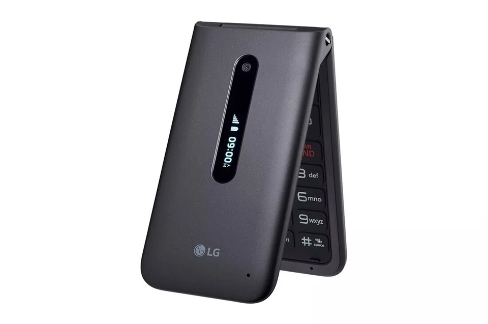 LG Classic Flip L125DL TracFone Unlocked GSM CDMA 8G VoLTE Camera Flip Phone NEW - Image 3 of 4
