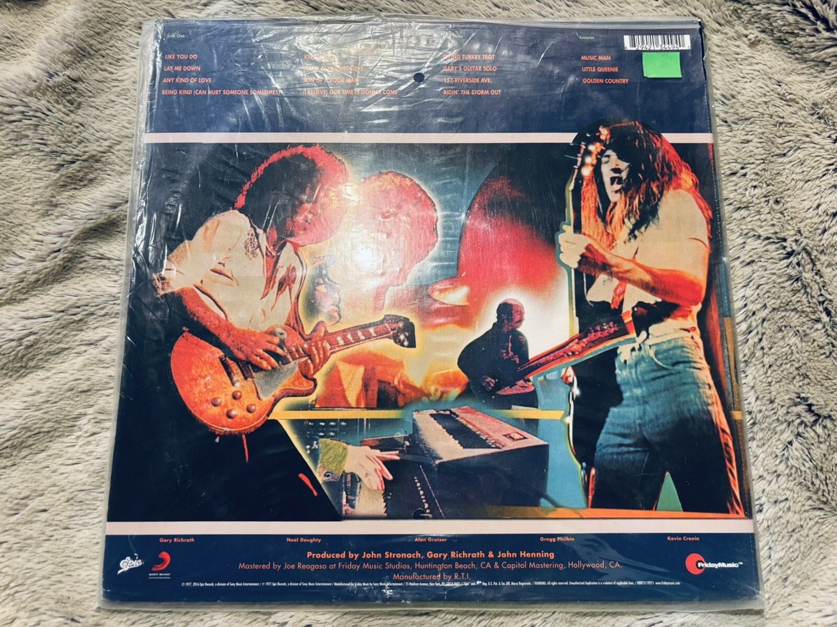 REO Speedwagon Live You Get What You Play For RTI Limited Blue