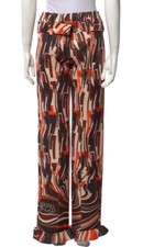 PRADA WOMEN PANTS W LOGO IT Size 40 US 4 NEW