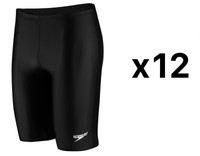 Speedo Mens Pro Lt Jammer Performance Fitted Swimsuit Black, Size 34 (12-pack) on sale Speedo Mens Pro Lt Jammer Performance Fitted Swimsuit Black, Size 34 (12-pack) on sale