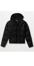 Napapijri Ze - Knit Black  Jacket K-241 Women’s Small - Rrp £350 Nwt