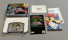 Top Gear Rally 2 (Nintendo 64, 1997) N64 CIB Complete Box Manual Reg Card