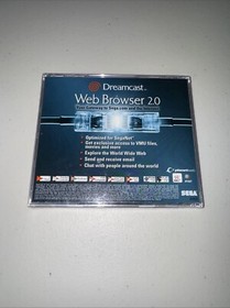 NEW Sega Dreamcast Web Browser 2.0 Seganet CD SEALED 2000 Software
