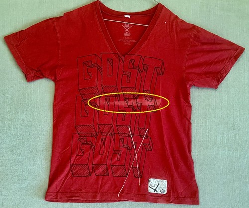 Arlo Eisenberg Franky Gost Cartoon Character Skater Mens Medium VTG T Shirt - Picture 3 of 3