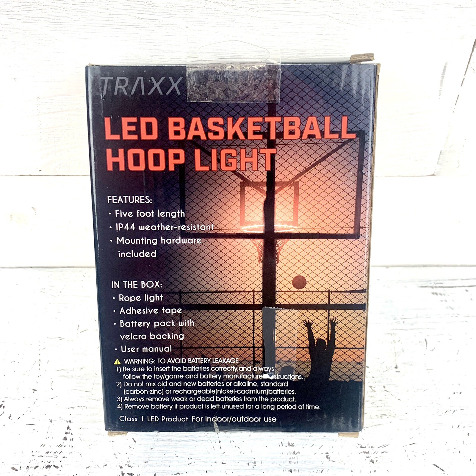 Basketball Hoop LED Light Play At Night New Fast Shipping! Traxx