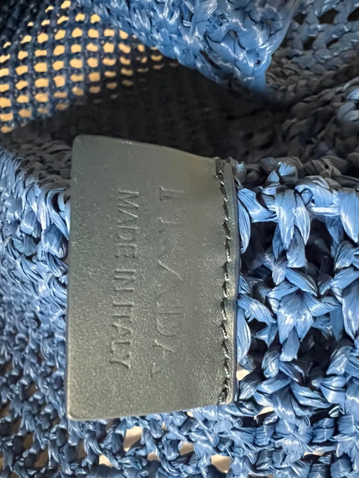 prada raffia tote bag - Imagen 3 de 4