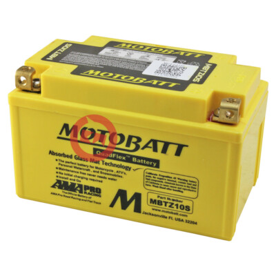 BATTERIE MOTOBATT MBTZ10S VERSIEGELT KTM LC4 ADVENTURE 640 2003-2007