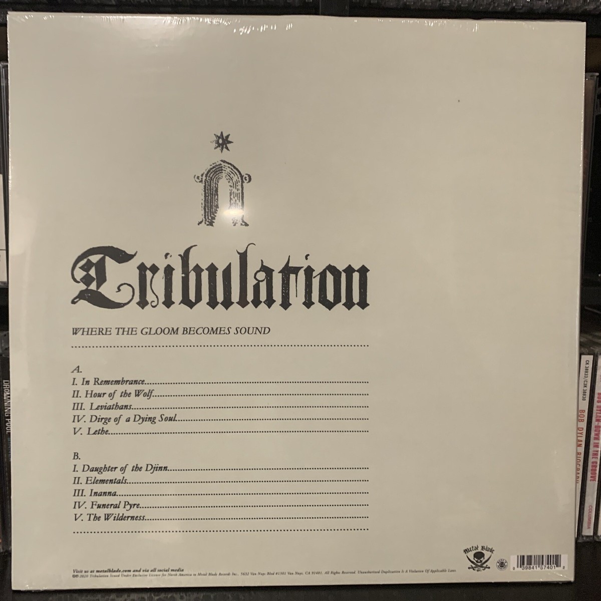 Tribulation – Where The Gloom Becomes Sound LP 2021 Metal Blade