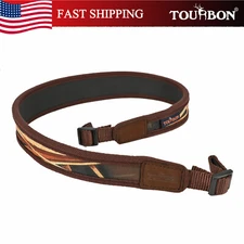 TOURBON Camo Anti-slip Gun Sling Shotgun Shoulder Strap  Padded Hunting Tactical