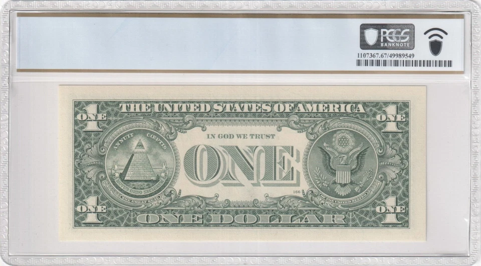 $1 2006 One Dollar Star Note Fr.1933-K Dallas* PCGS Graded 67PPQ RARE - Image 2 of 3