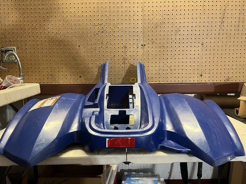 2012 Polaris Phoenix 200 OEM BLUE Rear Fender Back Plastic Rear Plastic - Picture 4 of 24