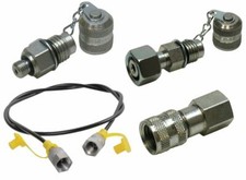 Hydraulik Messverschraubung Messkupplung Messanschluss M16x2 Messschlauch