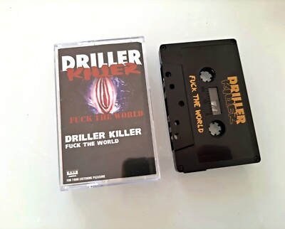 MC Driller Killer   Fuck The World / Reality Bites  / UK 2018 Musicassetta