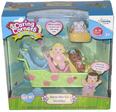 Learning Curve Here We Go Triple Baby Stroller 2010 Caring Corners Mrs Goodbee