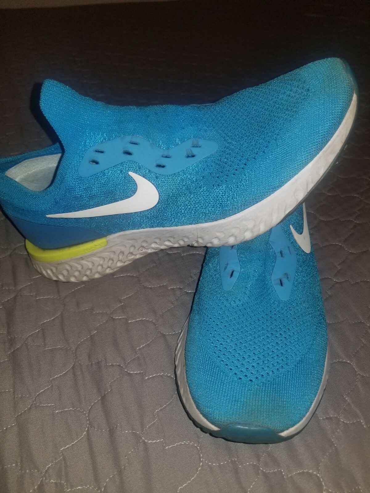 nike epic react flyknit volt glow