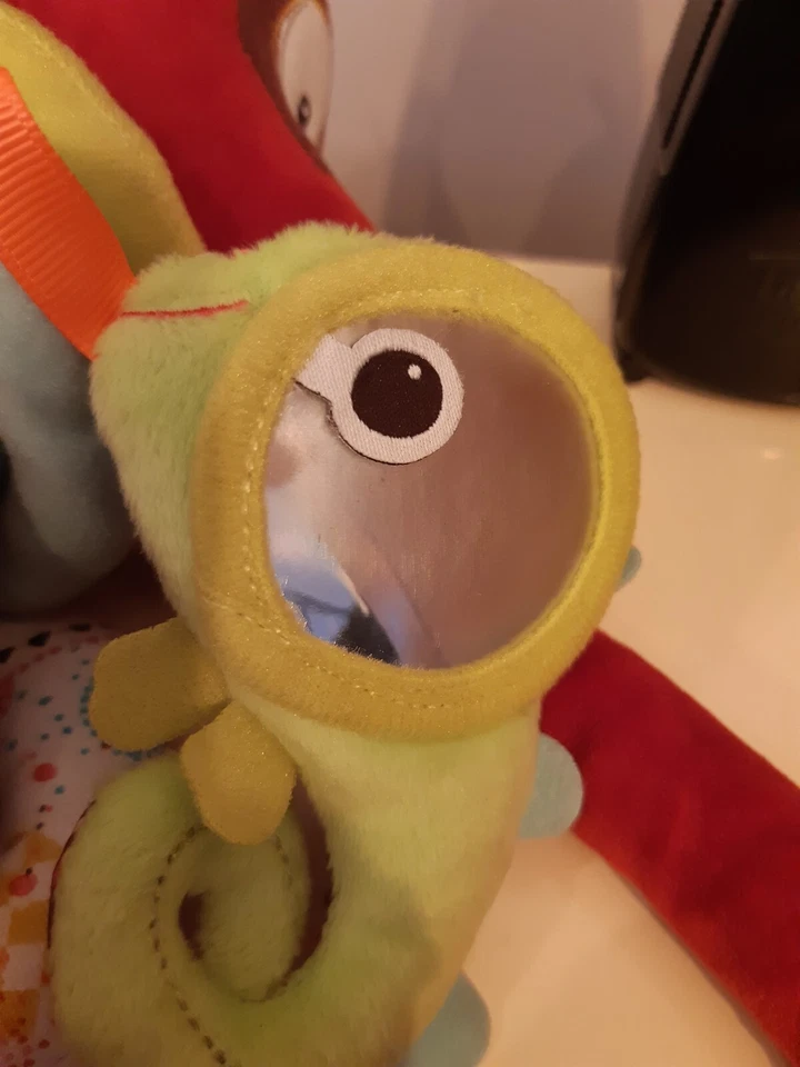 Doudou pantin d'activité éveil Georges le lémurien LILLIPUTIENS , TBE - Photo 3/3