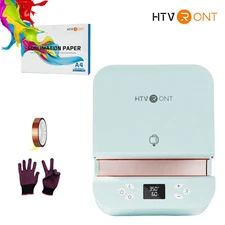 HTVRONT Auto Tumbler Heat Press 10-30oz + 150x Sublimation Paper Heat Transfer