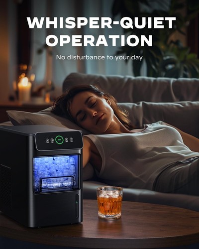 Silonn Ice Maker Machine - Macchina per cubetti di ghiaccio portatile, 20 libbre di ghiaccio proiettile al giorno - Foto 7 di 7