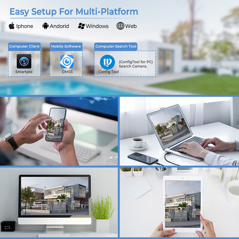 Dahua NVR5208-8P-EI NVR 8CH 8PoE 8MP Wizsense H.265+ 1U Network 