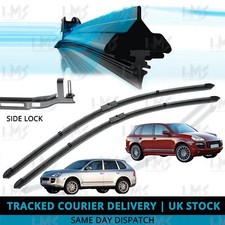 For Porsche Cayenne 2002-10 Front Windscreen 26" 26" Flat Aero Wiper Blades Set