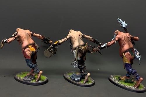 Warhammer AOS Mancrusher Mob Chaos Sons of Behemat Presale Painted Gallery Army - Picture 3 of 9