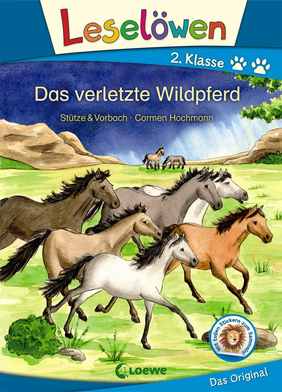 Thumbnail - Leselöwen 2. Klasse - Das Verletzte Wildpferd, Stütze & Vorbach