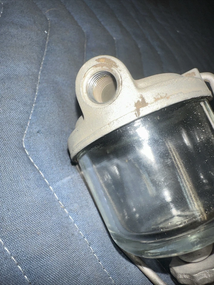 1950s'-60s' Vintage Chevy & Corvette AC 854392 Fuel/Gas Filter w Glass Bowl 0C91 - Image 4 of 4
